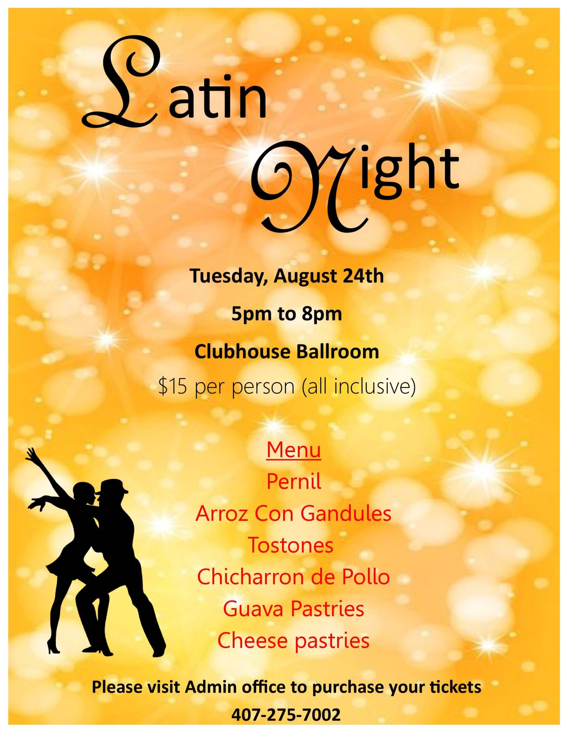 Latin Night | Ventura Country Club